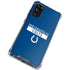 NFL Indianapolis Colts Blue Performance Series Galaxy S20 FE Clear Case